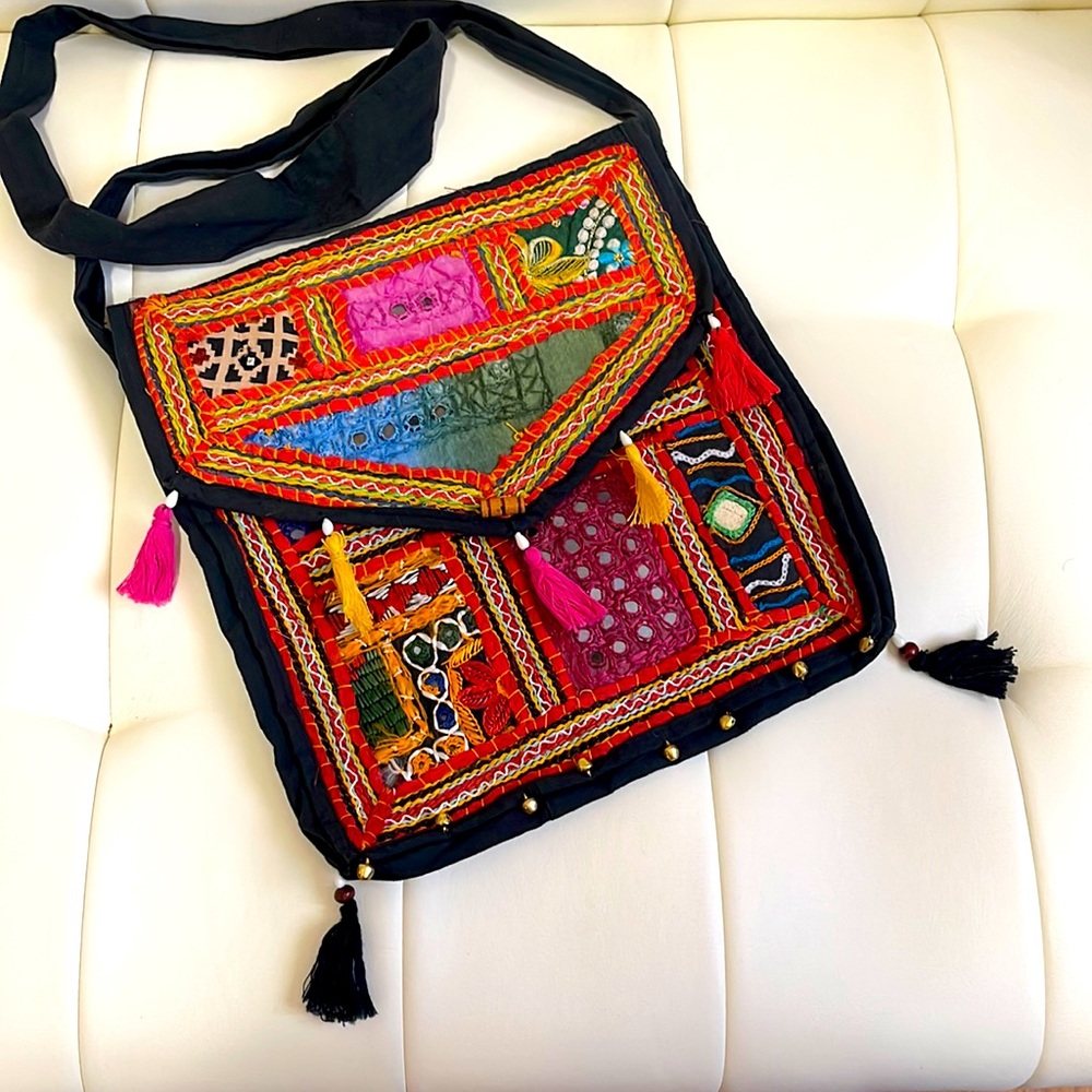 Indian style shoulder bag